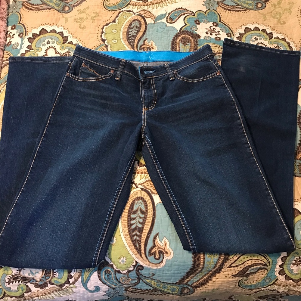 Baby-Q Dark Boot Cut Wrangler Jeans - Picture 4 of 11